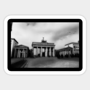 Brandenburg Gate, Berlin City Pariser Platz Sticker